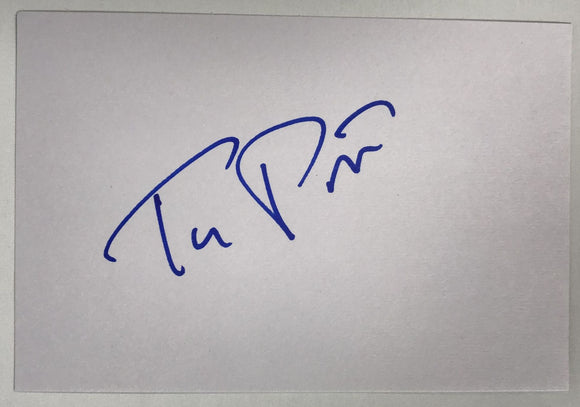 Tom Petty (d. 2017) Signed Autographed 4x6 Index Card - Lifetime COA