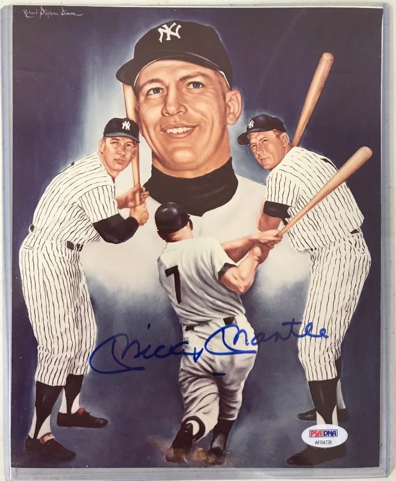 Mickey Mantle - Autographed Signed Photograph