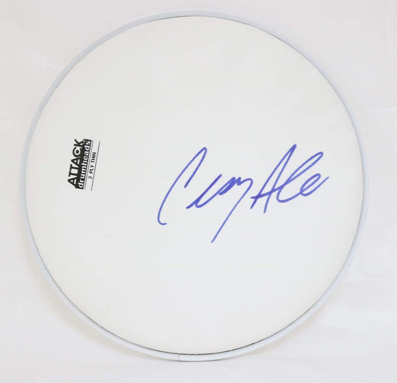 Clay Aiken Signed Autographed Attack Drumhead Drum Head - COA Matching Holograms