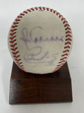 Vin Scully + More 2002 LA Dodgers Signed Autographed Game Used Official PCL Baseball - COA Matching Holograms