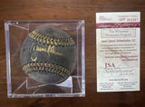 Randy Johnson Signed Autographed Official Major League (OML) Black Baseball - JSA Authenticated