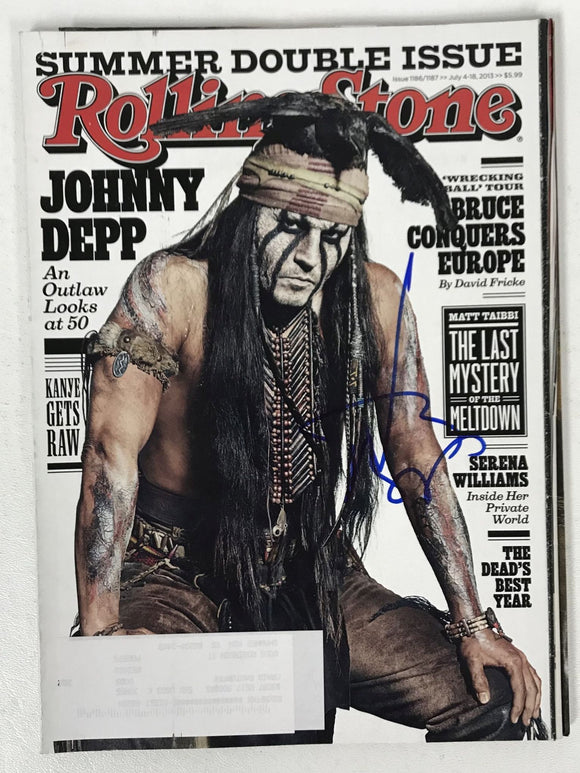 Johnny Depp Signed Autographed Complete 