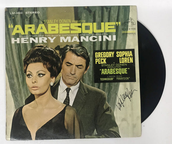 Sophia Loren Signed Autographed 