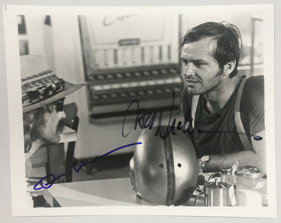 Jack Nicholson & Peter Fonda Signed Autographed 