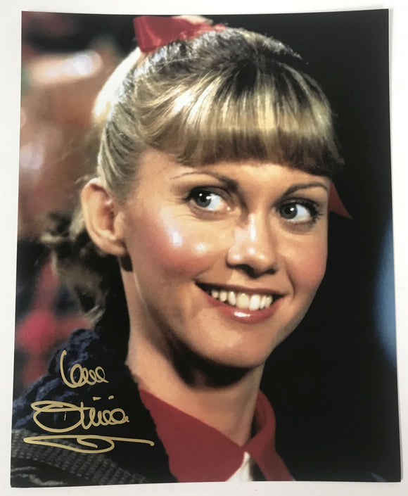 Olivia Newton John Signed Autographed 