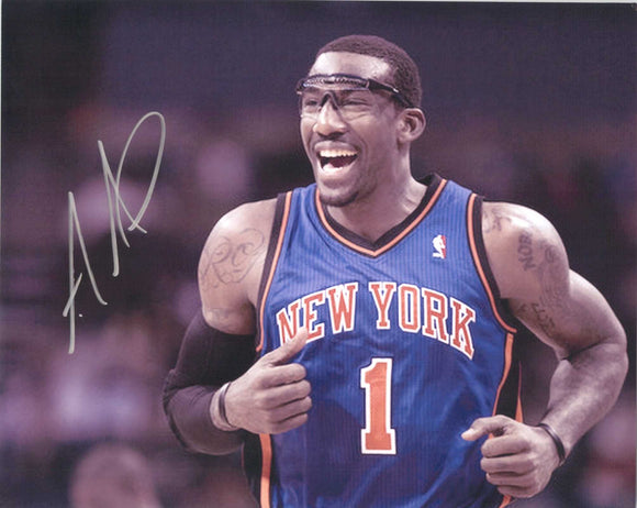 Amare Stoudemire Signed Autographed Glossy 8x10 Photo New York Knicks - COA Matching Holograms