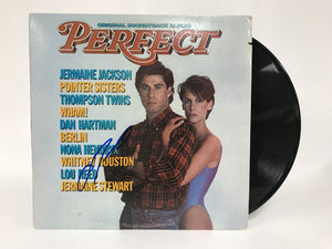 John Travolta Signed Autographed "Perfect" Soundtrack Record Album - COA Matching Holograms