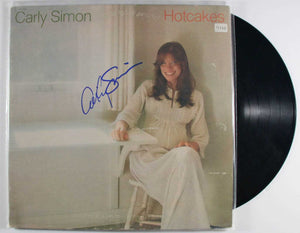Carly Simon Signed Autographed "Hot Cakes" Record Album - COA Matching Holograms