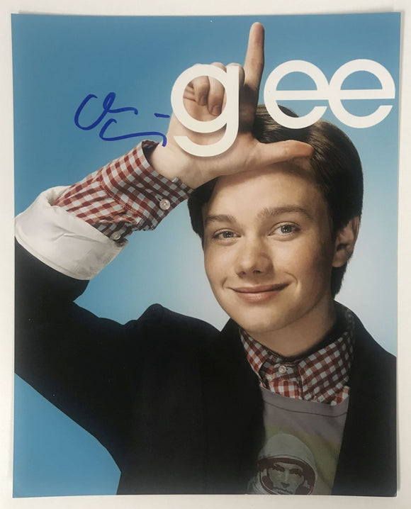 Chris Colfer Signed Autographed 