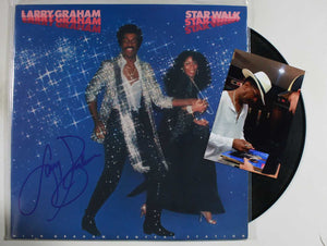 Larry Graham Signed Autographed "Star Walk" Record Album - COA Matching Holograms