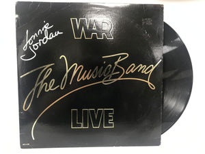 Lonnie Jordan Signed Autographed "WAR: Live" Record Album - COA Matching Holograms