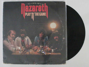 Dan McCaffery & Pete Agnew Signed Autographed "Nazareth" Record Album - COA Matching Holograms