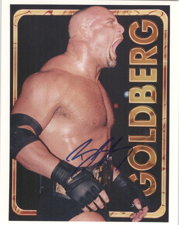 Bill Goldberg Signed Autographed Wrestling Glossy 8x10 Photo - COA Matching Holograms
