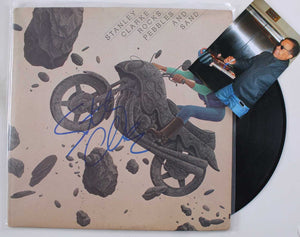 Stanley Clarke Signed Autographed "Rocks, Pebbles & Sand" Record Album - COA Matching Holograms