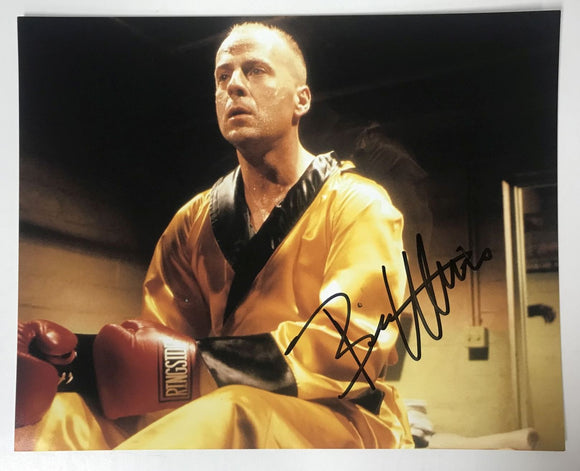 Bruce Willis Signed Autographed 