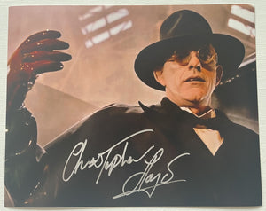 Christopher Lloyd Signed Autographed "Who Framed Roger Rabbit" Glossy 8x10 Photo - Lifetime COA