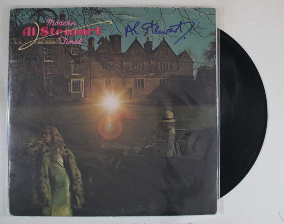 Al Stewart Signed Autographed 'Modern Times' Record Album - COA Matching Holograms