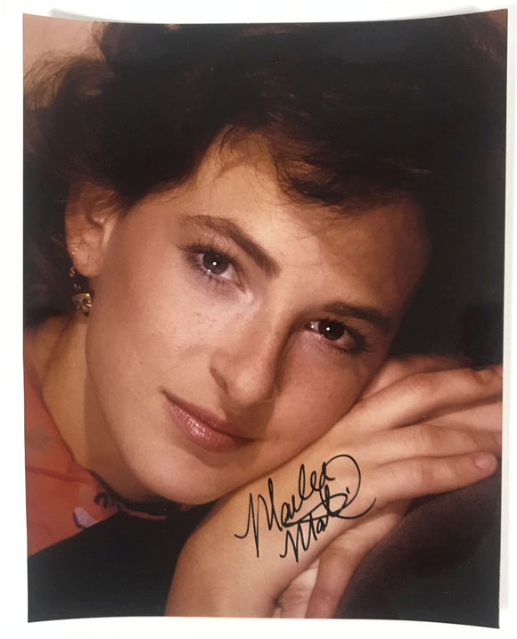 Marlee Matlin Signed Autographed Glossy 8x10 Photo - COA Matching Holograms