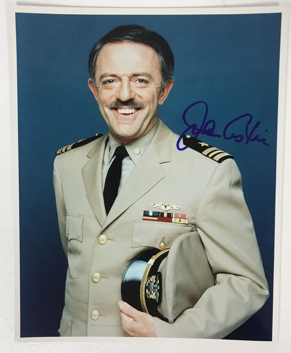 John Astin Signed Autographed Glossy 8x10 Photo - COA Matching Holograms