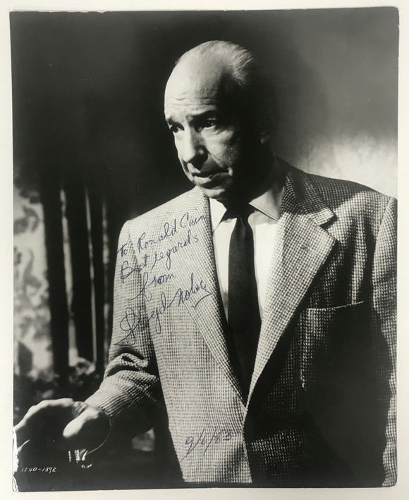Lloyd Nolan (d. 1985) Signed Autographed Vintage 