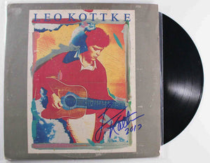 Leo Kottke Signed Autographed "Leo Kottke" Record Album - COA Matching Holograms