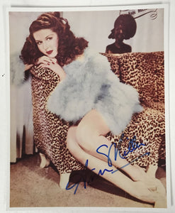 Ann Miller (d. 2004) Signed Autographed Glossy 8x10 Photo - Lifetime COA