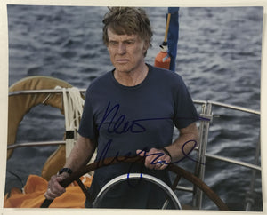 Robert Redford Signed Autographed "All is Lost" Glossy 8x10 Photo - Lifetime COA