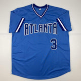 Dale Murphy Signed Autographed Atlanta Braves Light Blue Baseball Jersey - JSA COA