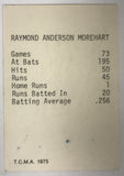 Ray Morehart (d. 1989) Signed Autographed 1975 TCMA Baseball Card - 1927 New York Yankees