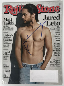 Jared Leto Signed Autographed Complete "Rolling Stone" Magazine - Lifetime COA