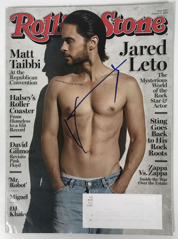 Jared Leto Signed Autographed Complete 