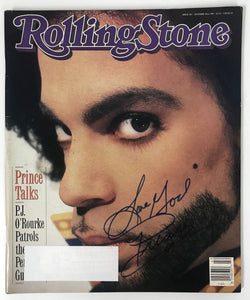 Prince Signed Autographed Complete "Rolling Stone" Magazine - Lifetime COA