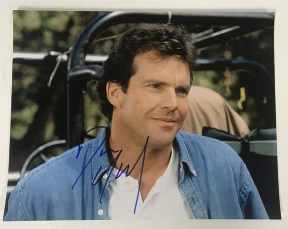 Dennis Quaid Signed Autographed 