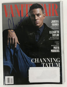 Channing Tatum Signed Autographed Complete "Vanity Fair" Magazine - Lifetime COA