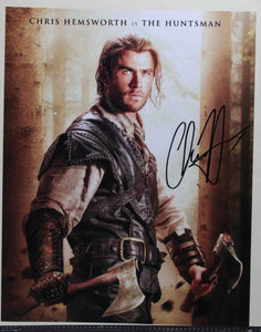 Chris Hemsworth Signed Autographed "The Huntsman" Glossy 8x10 Photo - Lifetime COA