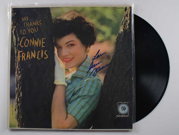 Connie Francis Signed Autographed 