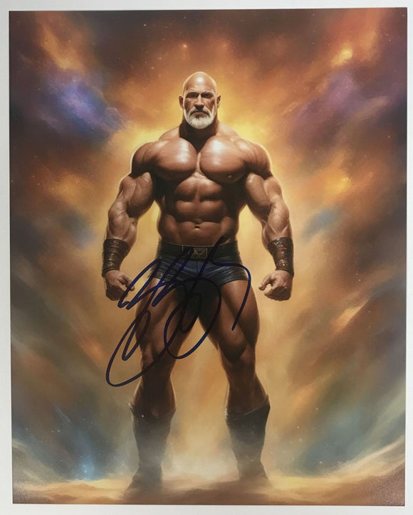 Bill Goldberg Signed Autographed Glossy 8x10 Photo - Lifetime COA