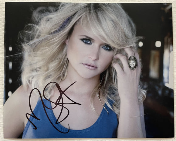 Miranda Lambert Signed Autographed Glossy 8x10 Photo - COA Matching Holograms