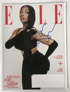 Megan Thee Stallion Signed Autographed Complete "Elle" Magazine - Lifetime COA
