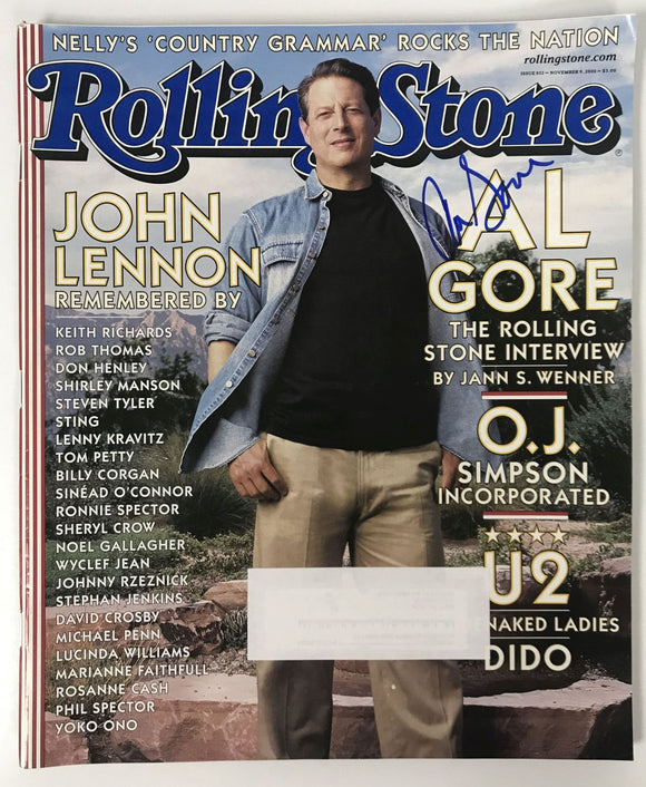 Al Gore Signed Autographed Complete 