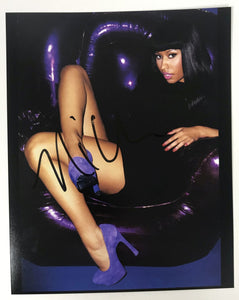 Nicki Minaj Signed Autographed Glossy 8x10 Photo - Lifetime COA