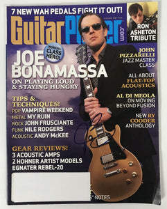 Joe Bonamassa Signed Autographed Complete "Guitar Player" Magazine - Lifetime COA