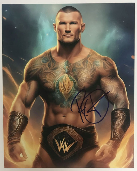 Randy Orton Signed Autographed WWE Glossy 8x10 Photo - Lifetime COA