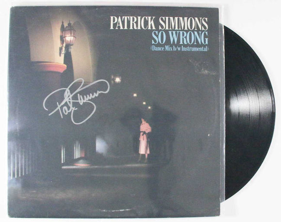 Pat Simmons Signed Autographed 