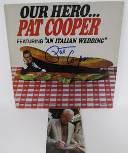 Pat Cooper Signed Autographed "Our Hero" Comedy Record Album - COA Matching Holograms