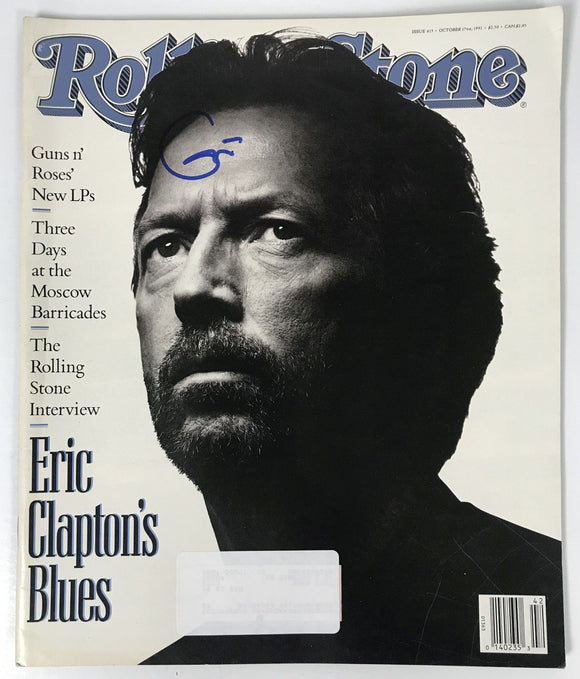 Eric Clapton Signed Autographed Complete 