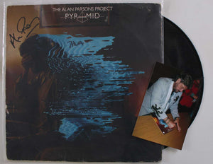 Alan Parsons Signed Autographed "Pyramid" Record Album - COA Matching Hologram