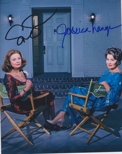 Susan Sarandon & Jessica Lange Signed Autographed "Feud" Glossy 8x10 Photo - Lifetime COA