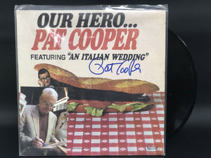 Pat Cooper Signed Autographed "Our Hero" Comedy Record Album - COA Matching Holograms