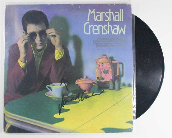 Marshall Crenshaw Signed Autographed 